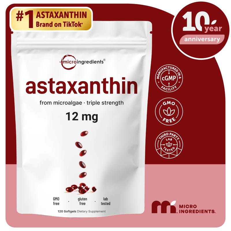 Micro Ingredients Astaxanthin 12mg