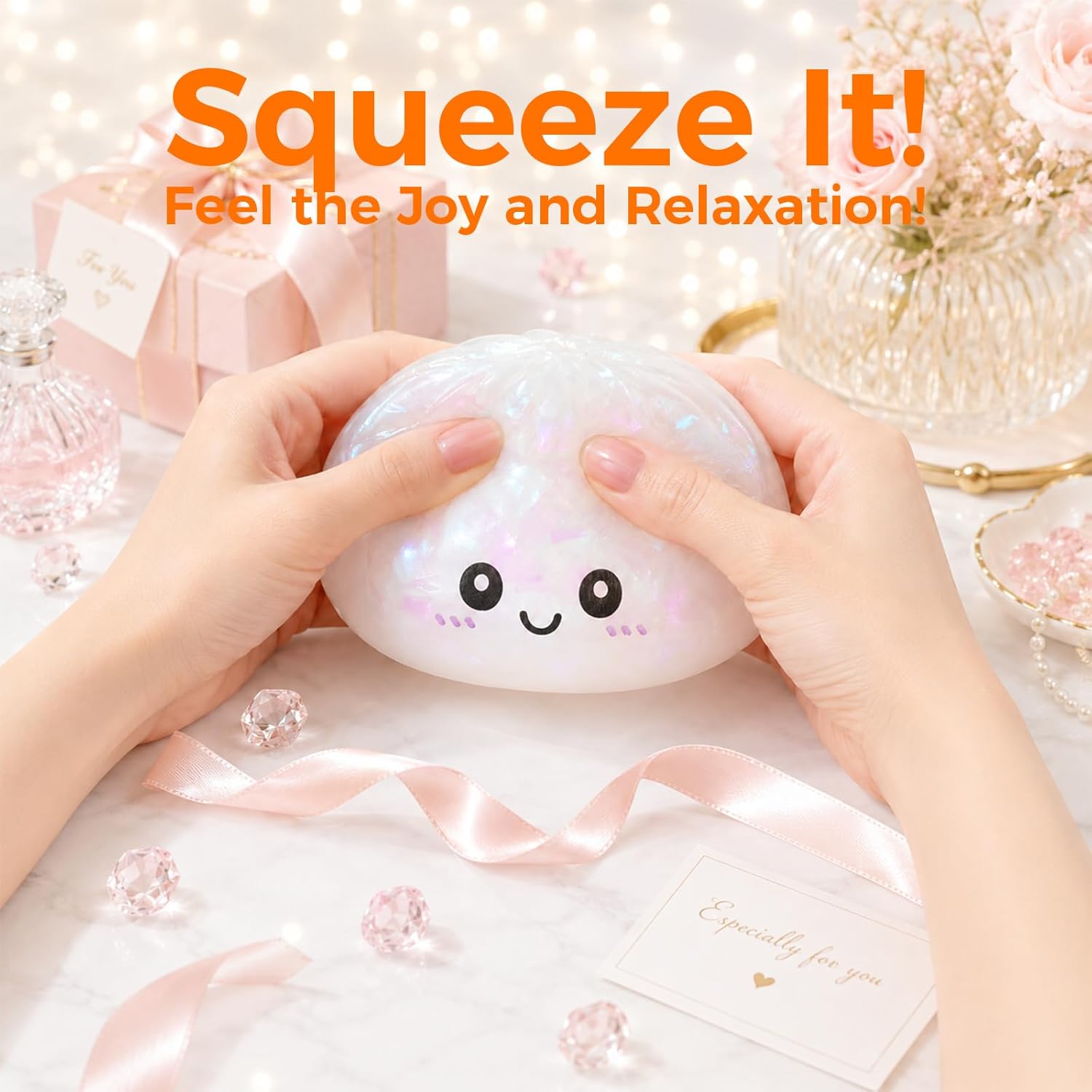 Pack of 3 - Dumpling Squishy Mystery Box Random Color