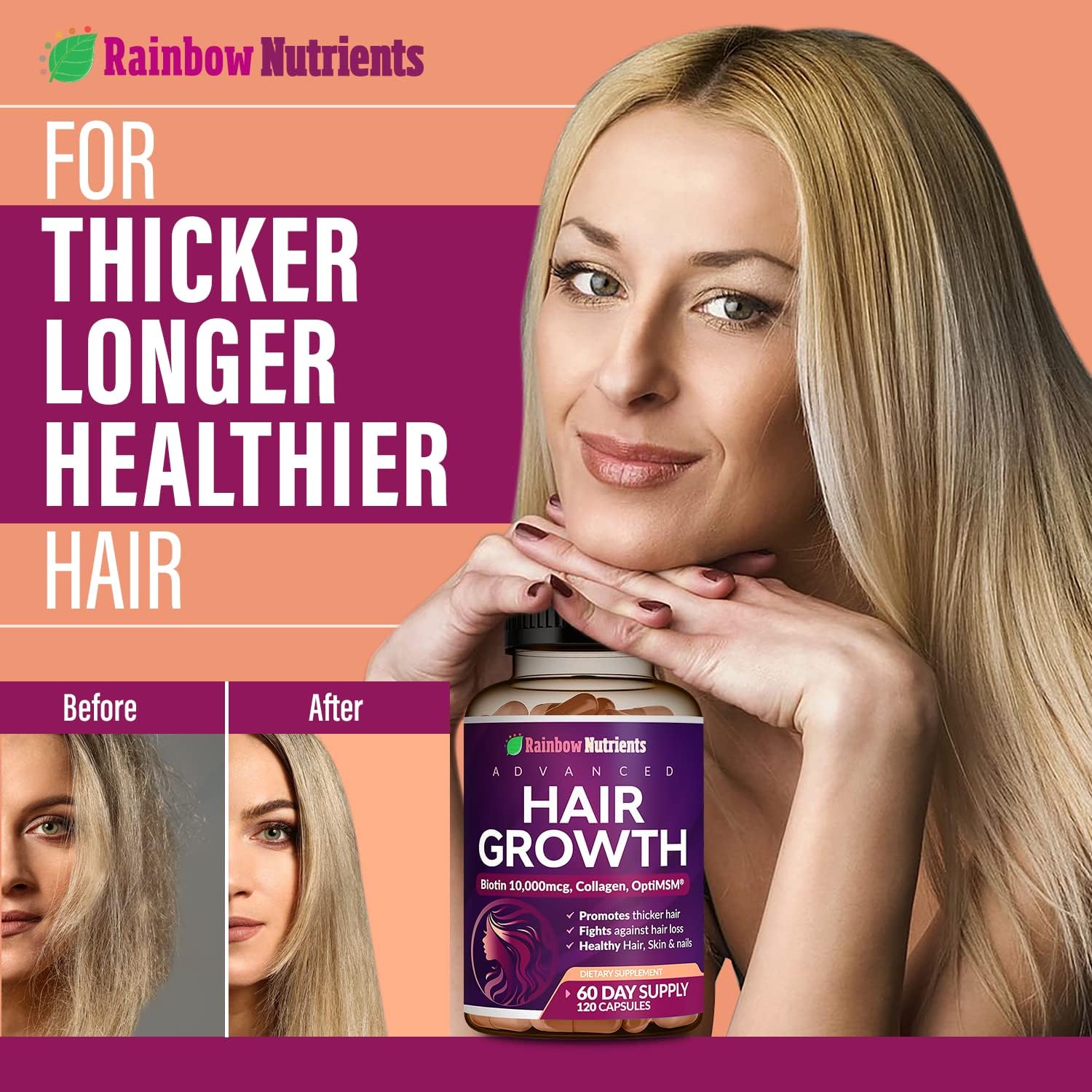 Hair Growth Vitamins for Women