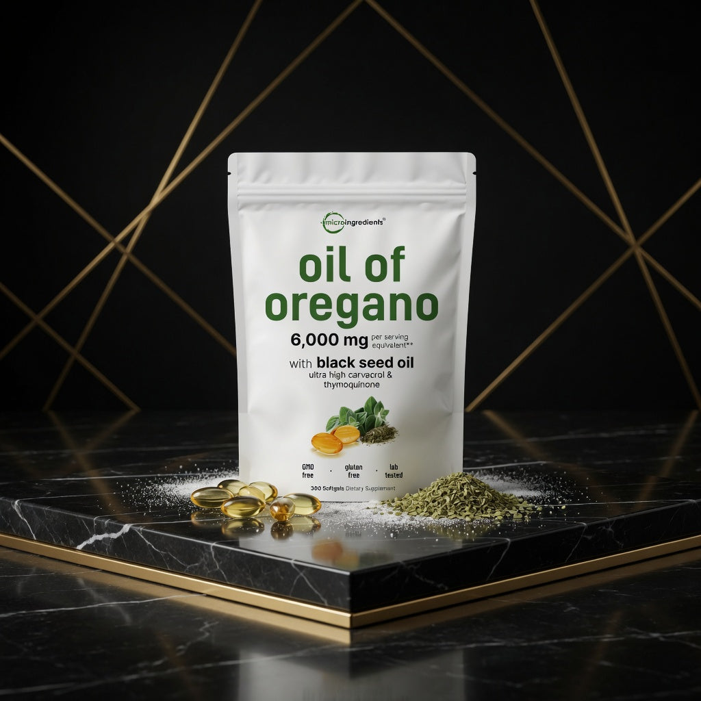 Oregano Oil with Black Seed Oil